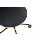 Fauteuils de bureau ergonomiques rembourrés avec roulettes pivotantes réglables