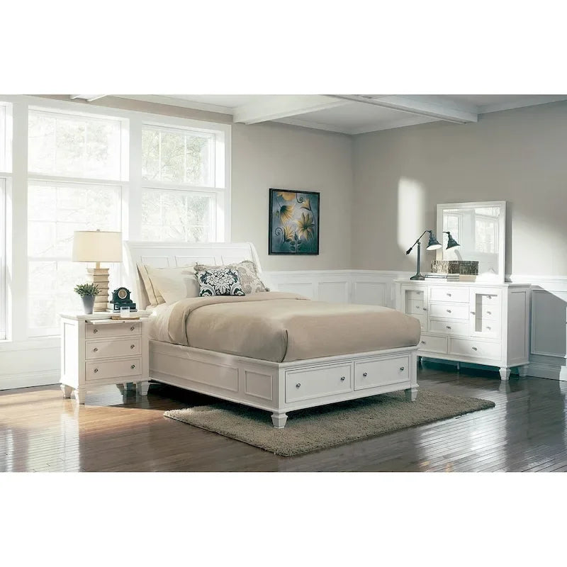 Chambre à coucher Grace 3 pièces avec 2 tables de chevet