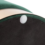 Petit Pouf Rond en Velours Rembourré
