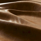 Ensemble de 2 chaises d'appoint capitonnées à dossier haut Crème/Marron/Taupe