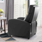 Fauteuil inclinable de massage avec mécanisme à pousser - Fauteuil de cinéma maison - Fauteuil inclinable