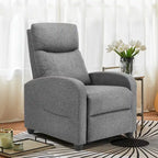 Fauteuil inclinable de massage avec mécanisme à pousser - Fauteuil de cinéma maison - Fauteuil inclinable