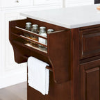 Dessert de cuisine complet avec plateau en granit, 52"L x 18"P x 34"H