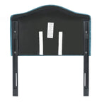 Tête de lit capitonnée Adeco Camelback pour lit jumeau