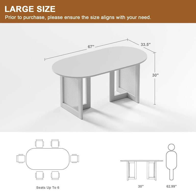 Table de salle à manger double piédestal en bois de chêne Cinna Lumioca