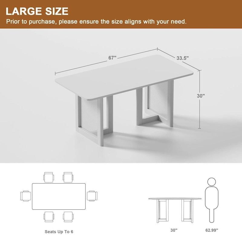 Table de salle à manger double piédestal en bois de chêne Cinna Lumioca