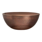 Table basse ronde contemporaine en fer, 80 cm de diamètre