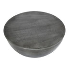 Table basse ronde contemporaine en fer, 80 cm de diamètre