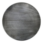 Table basse ronde contemporaine en fer, 80 cm de diamètre