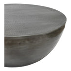 Table basse ronde contemporaine en fer, 80 cm de diamètre