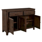 Buffet de ferme 3 portes avec tiroirs de rangement – 46 L x 97 H x 137 P cm