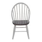 Ensemble de table à tréteaux 7 pièces bicolore blanc rustique en option