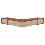 Bureau d'angle mural Render
