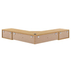 Bureau d'angle mural Render